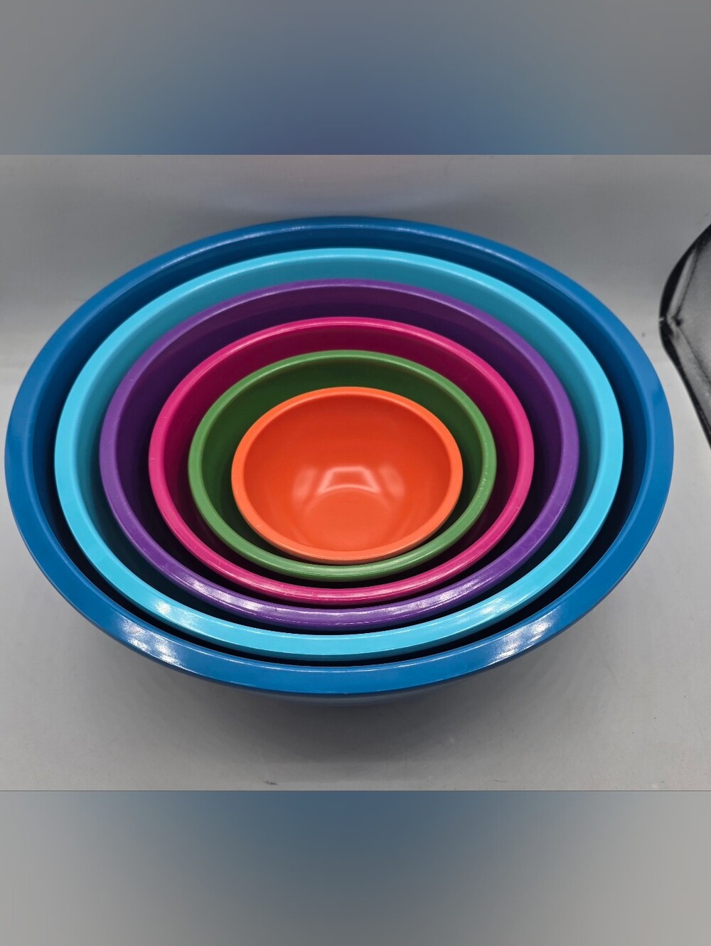 OGGI Nesting Bowls Set Of 6 100% Melamine